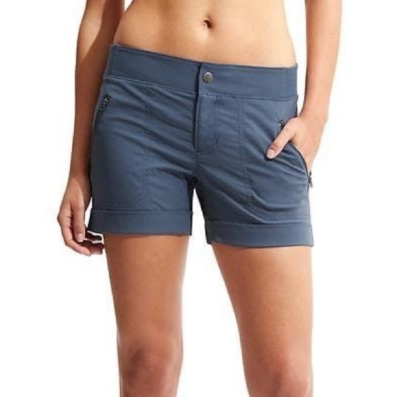 Athleta Pants - Athleta Trekkie Shorts 4 Blue Navy